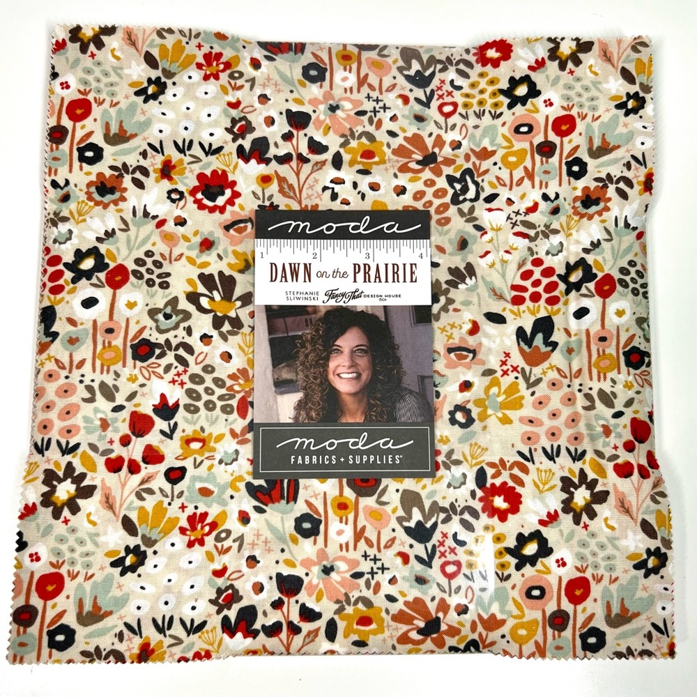 Moda Dawn on the Prairie Layer Cake 10inch quilting cotton pre-cut fabric 07825